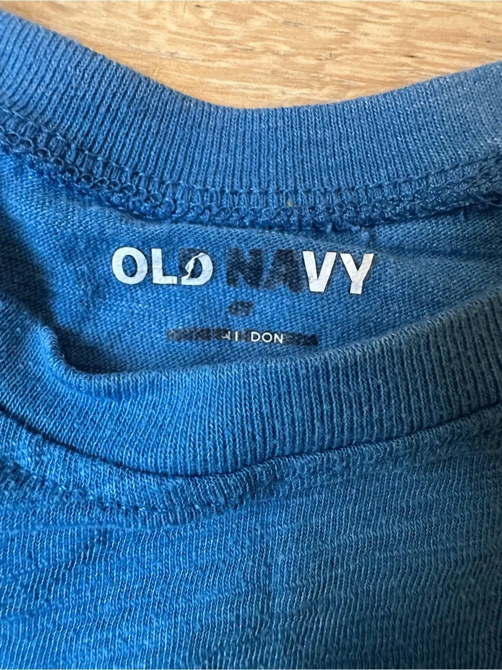 Old Navy Short Sleeve Tee Heathered Blue 4T